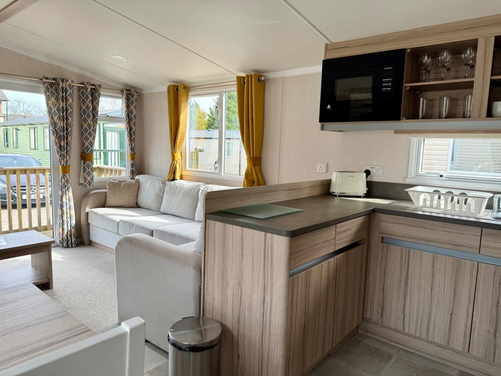 The Salmon Van - Beautiful, Luxury Static Caravan Аберлор Екстер'єр фото